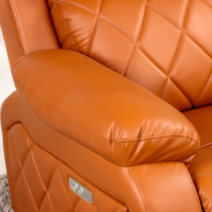 SOLIS ROYALE-The Desired Comfort Solis Royale Recliner Sofa Chair Relaxyard Motorized Recliner Tan